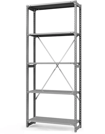 Стеллаж ТСУ 2500x700x500 5 полок (150 кг, металл) купить в Уфе