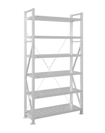 Стеллаж MS U 2000x1500x300 6 полок (200 кг, перф) купить в Уфе