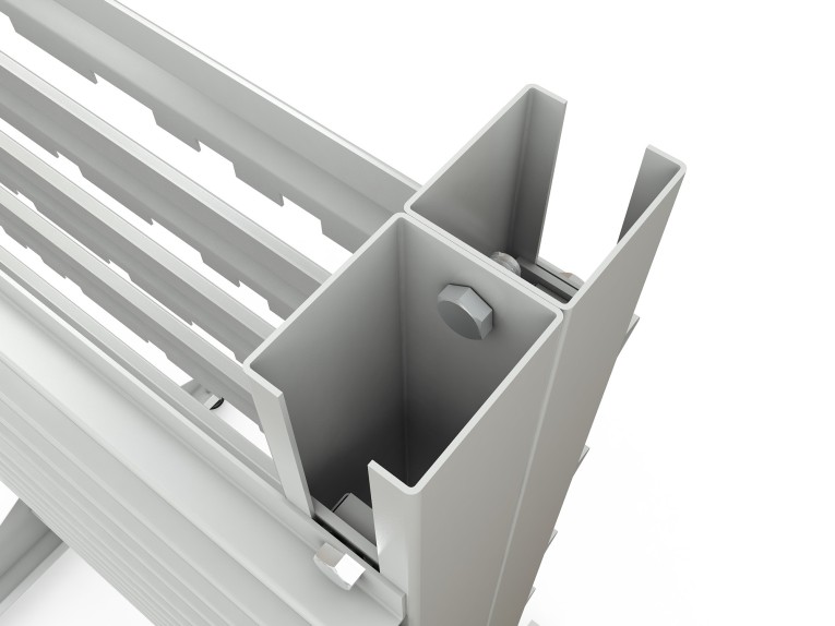 Стеллаж для пластиковых лотков SORTEX односторонний 1500x1000x450.04 купить в Уфе Стеллаж для пластиковых лотков SORTEX односторонний 1500x1000x450.04 купить в Уфе