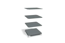 Кассетница поворотная ДиКом К-01 ESD (без кассет), комплект