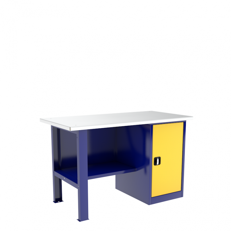 Однотумбовый слесарный верстак ВП-2/1,4 купить в Уфе Однотумбовый слесарный верстак ВП-2/1,4 купить в Уфе