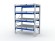 Стеллаж с выкатными платформами S-HEAVY 1000/1300 (4 яруса хранения) купить в Уфе