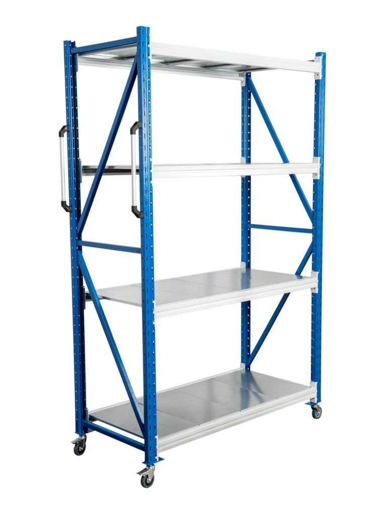 Стеллаж мобильный БиКом СТ-4 300x90x40 4 полки купить в Уфе Стеллаж мобильный БиКом СТ-4 300x90x40 4 полки купить в Уфе