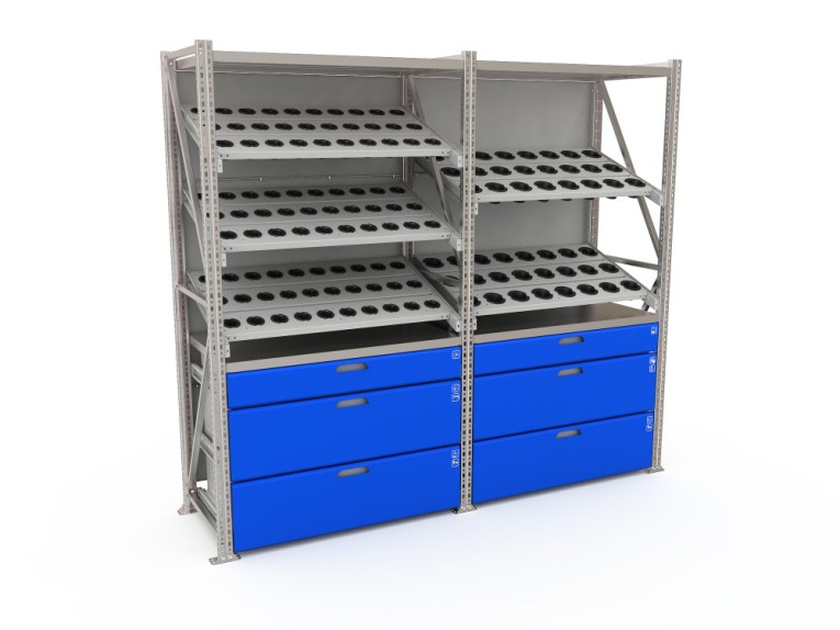 Система хранения оснастки к станкам с ЧПУ MODUL XL 2х2000 №2 купить в Уфе Система хранения оснастки к станкам с ЧПУ MODUL XL 2х2000 №2 купить в Уфе