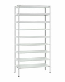 Стеллаж металлический Титан МС-500 3000х1000х600 9 полок Стеллаж металлический Титан МС-500 3000х1000х600 9 полок