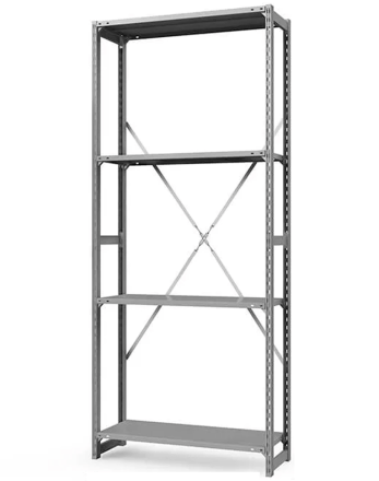Стеллаж ТСУ 2500x700x800 4 полки (150 кг, перф) купить в Уфе