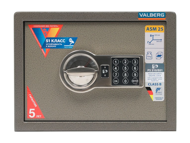 Мебельный сейф Valberg ASM 25 EL купить в Уфе