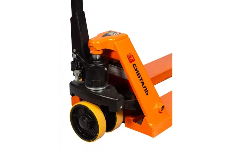 Гидравлическая тележка (рокла) ACR, 5 т, Вилы: 1150 Х 550, СибТаль, полиуретановые колеса купить в Уфе Гидравлическая тележка (рокла) ACR, 5 т, Вилы: 1150 Х 550, СибТаль, полиуретановые колеса купить в Уфе